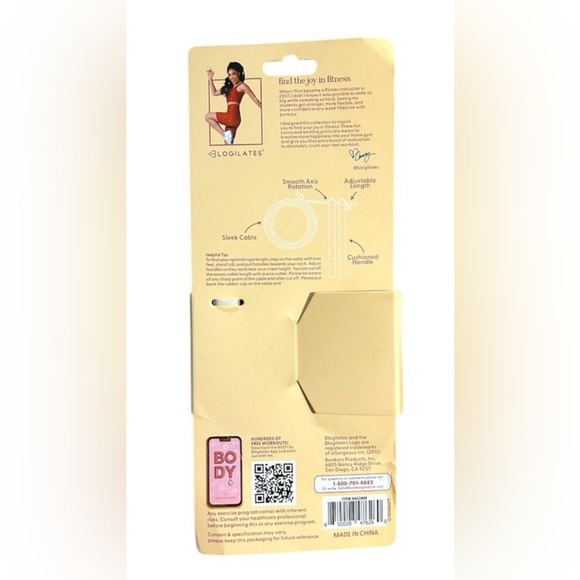 NWT•Blogilates Premium Cardio Jump Rope - Adjustable length - Picture 2 of 5